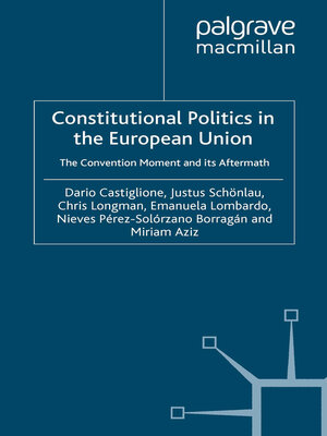 cover image of Constitutional Politics in the European Union